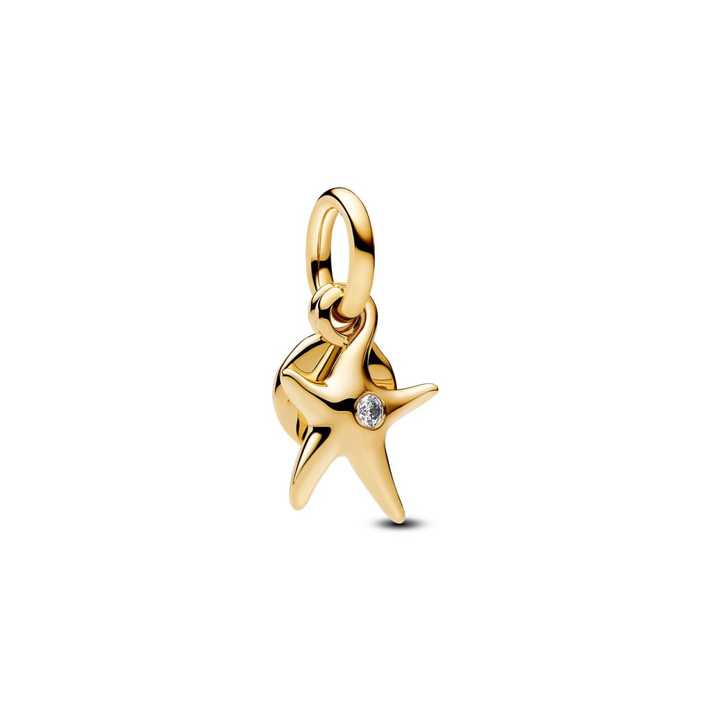 Pandora Moments Charm Pendant Double Étoile de Mer 763892C01