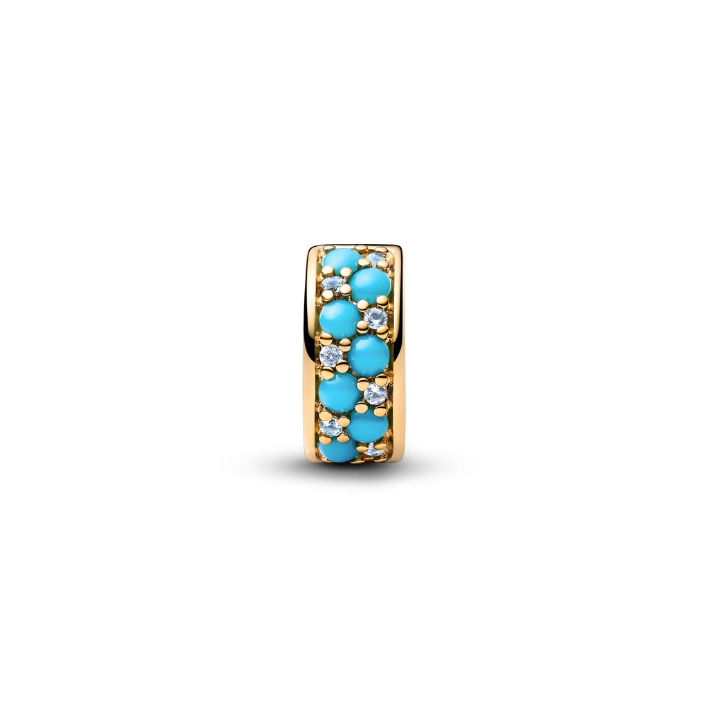 Pandora Moments Charm Clip Bleu Azur 763902C01