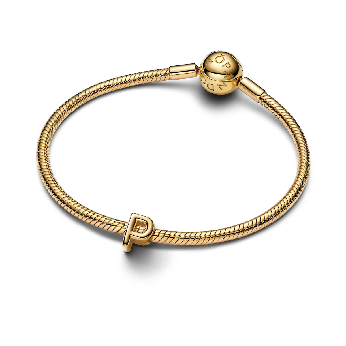 Pandora Moments Charm Alphabet Lettre P 763962C00