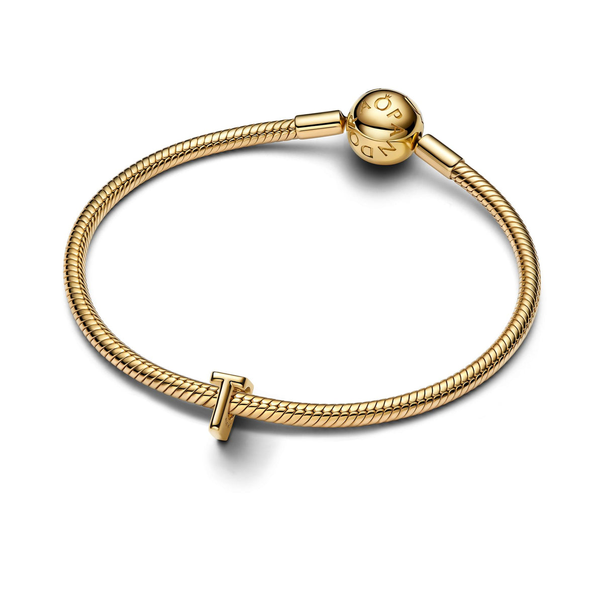 Pandora Moments Charm Alphabet Lettre T 763966C00