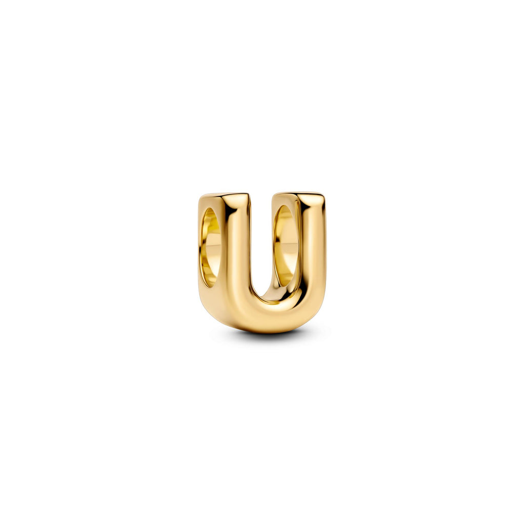 Pandora Moments Charm Alphabet Lettre U 763967C00