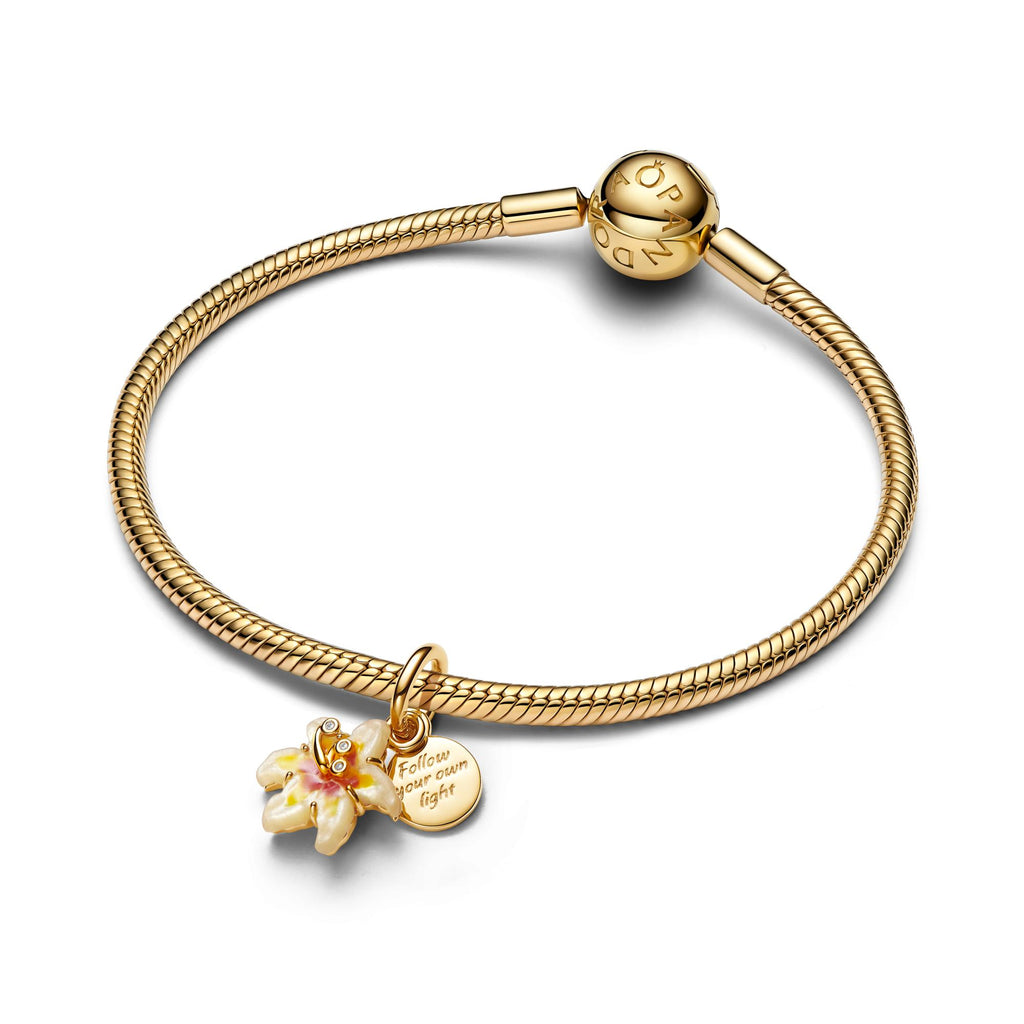 Pandora Disney Charm Disney Tangled Fleur de Soleil Phosphorescent 764020C01