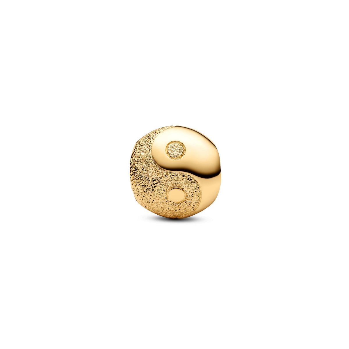 Pandora Moments Mini Charm Yin et Yang Texturé 764045C00