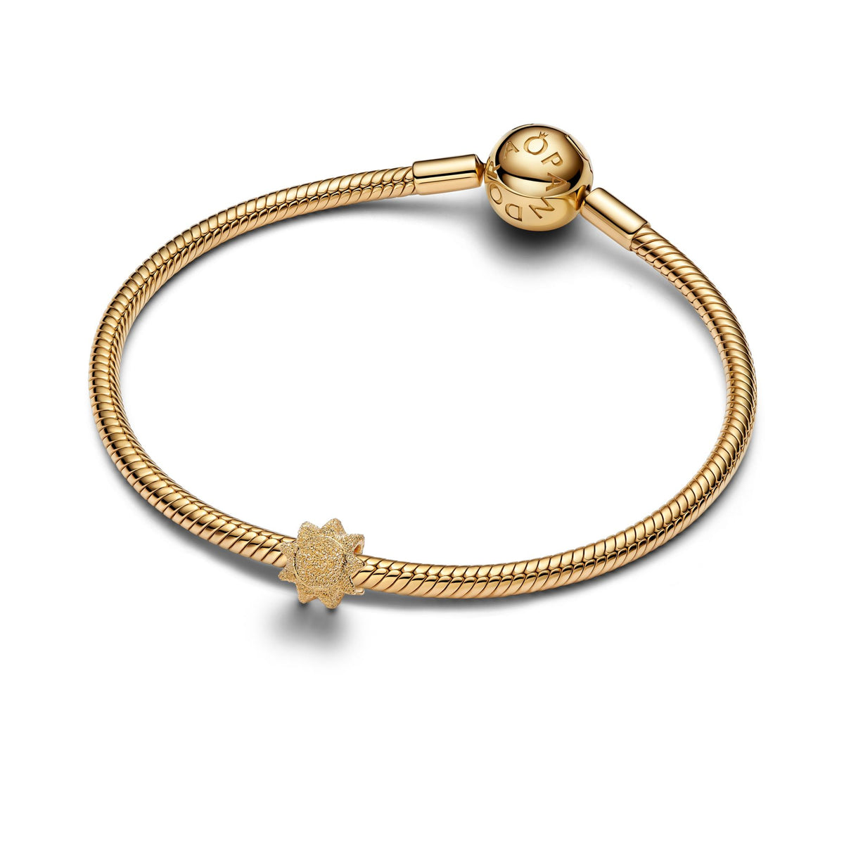 Pandora Moments Mini Charm Soleil Texturé 764052C00