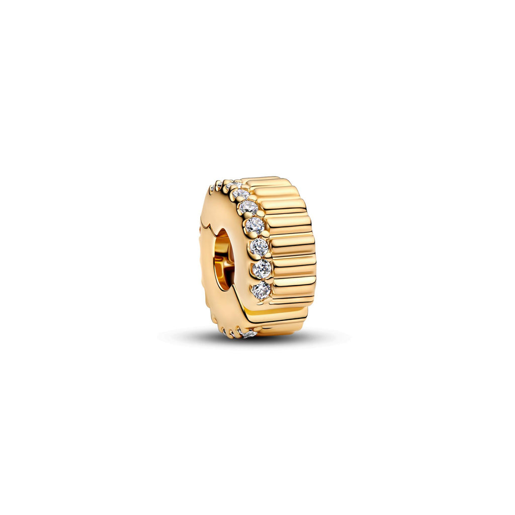 Pandora Moments Charm Clip Nervuré 764078C01