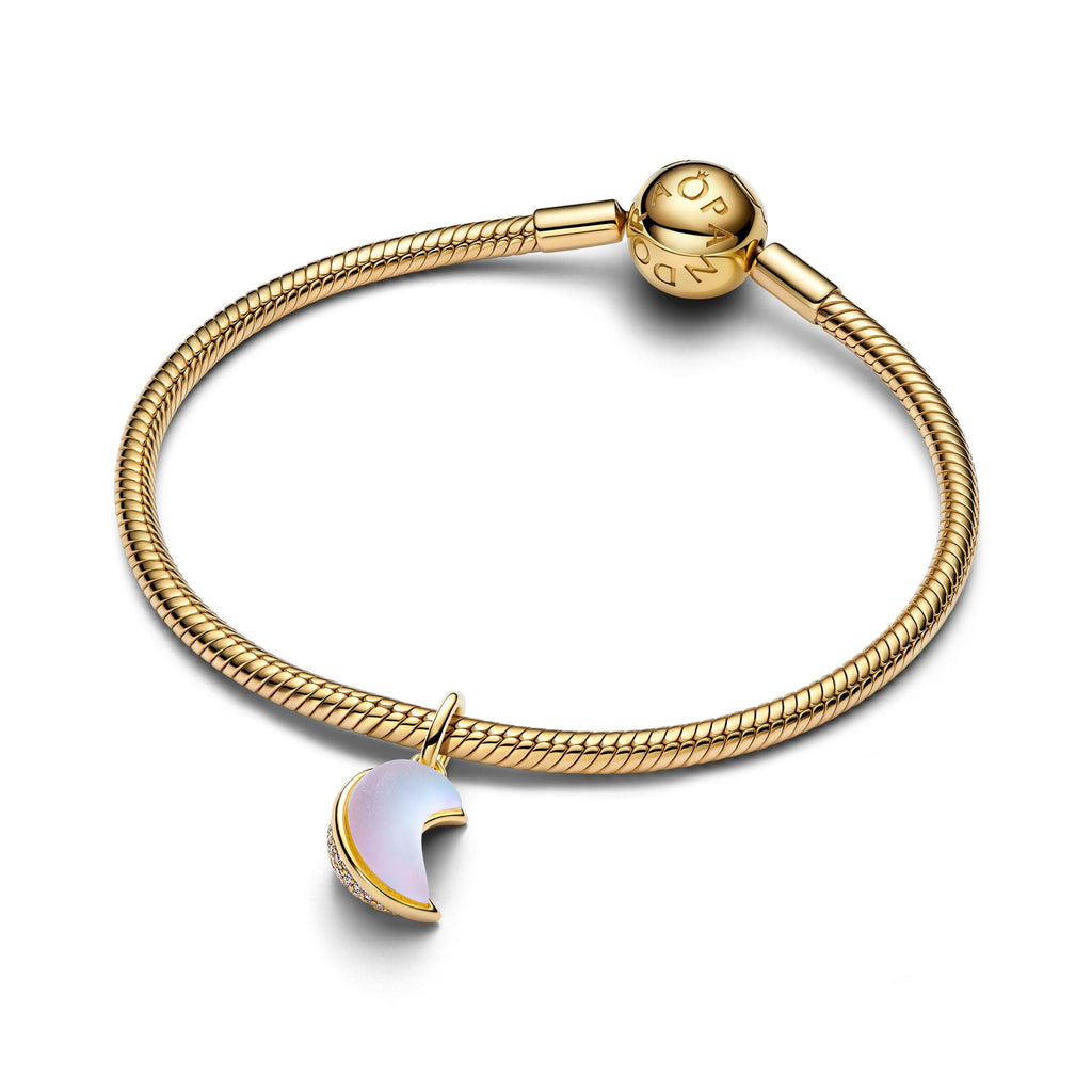 Pandora Moments Charm Pendant Croissant de Lune Scintillant 764275C01
