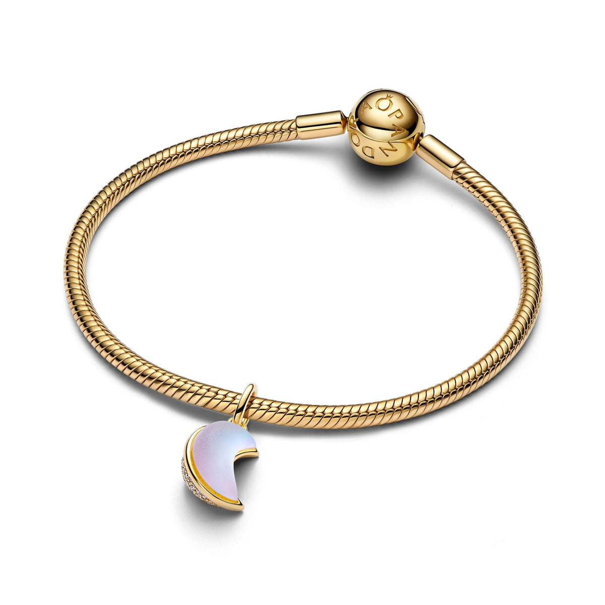 Pandora Moments Charm Pendant Croissant de Lune Scintillant 764275C01