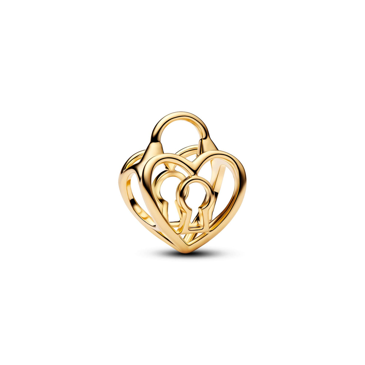 Pandora Moments Charm Cadenas Cœur Ajouré 764358C00