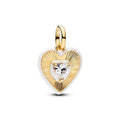 Pandora ME Charm Médaillon Cœur Blanc Rayonnant 764409C01
