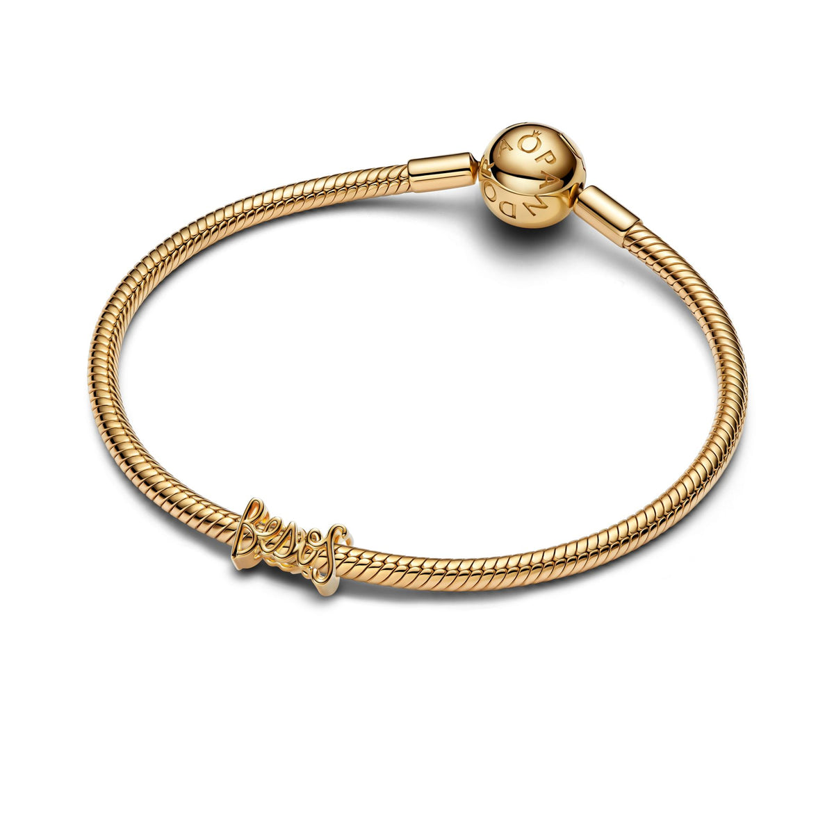Pandora Moments Charm Inscription Besos 764422C00