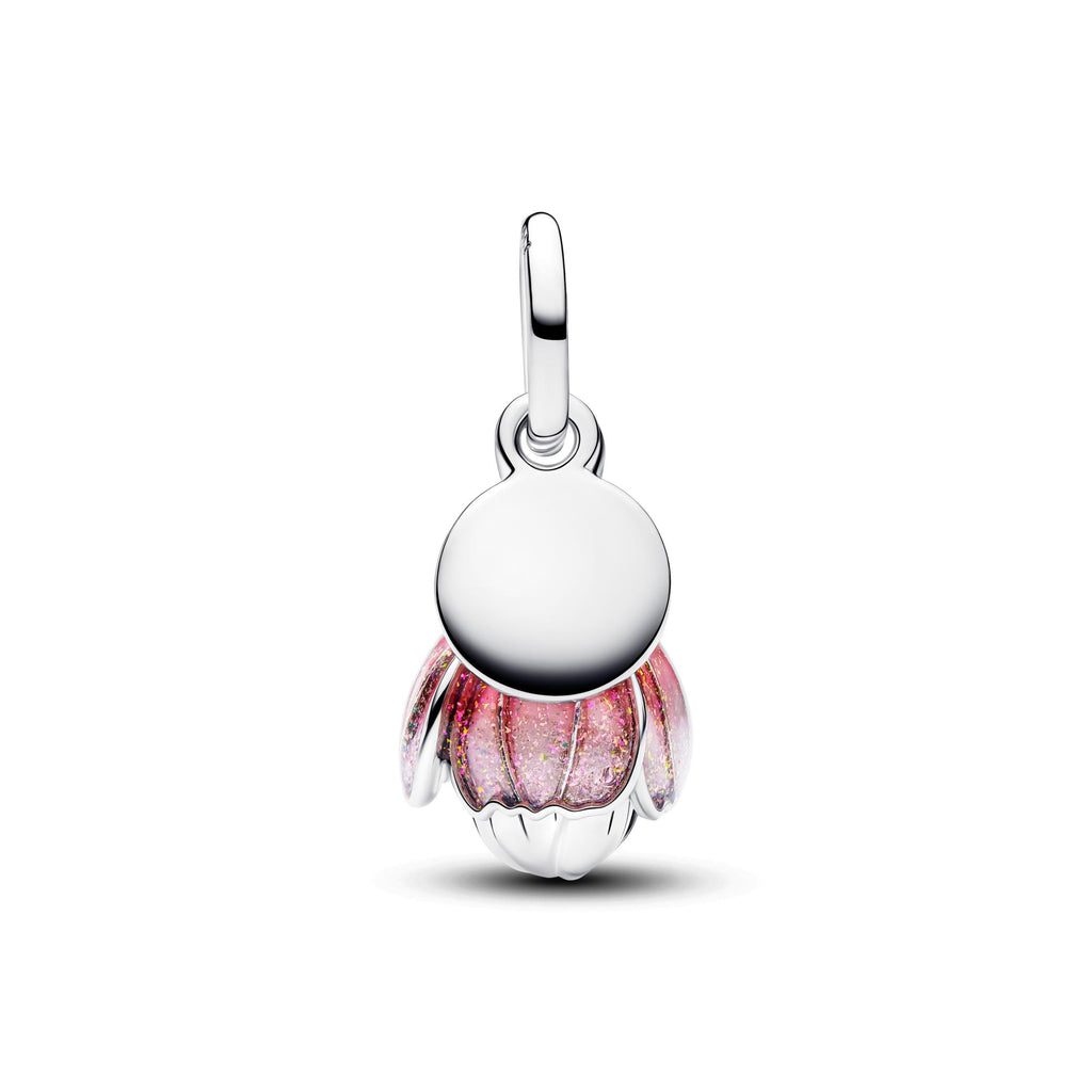 Pandora Moments Charm Pendant Fleur Éclose Bicolore 764453C01