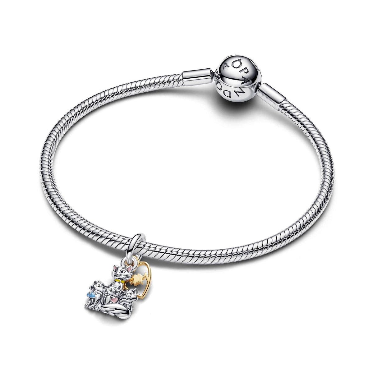 Pandora Disney Charm Pendant Disney Les Aristochats Duchesse & ses Chatons 764465C01