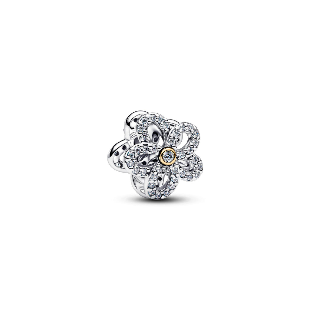 Pandora Moments Charm Ajouré Fleur Pavé 764480C01