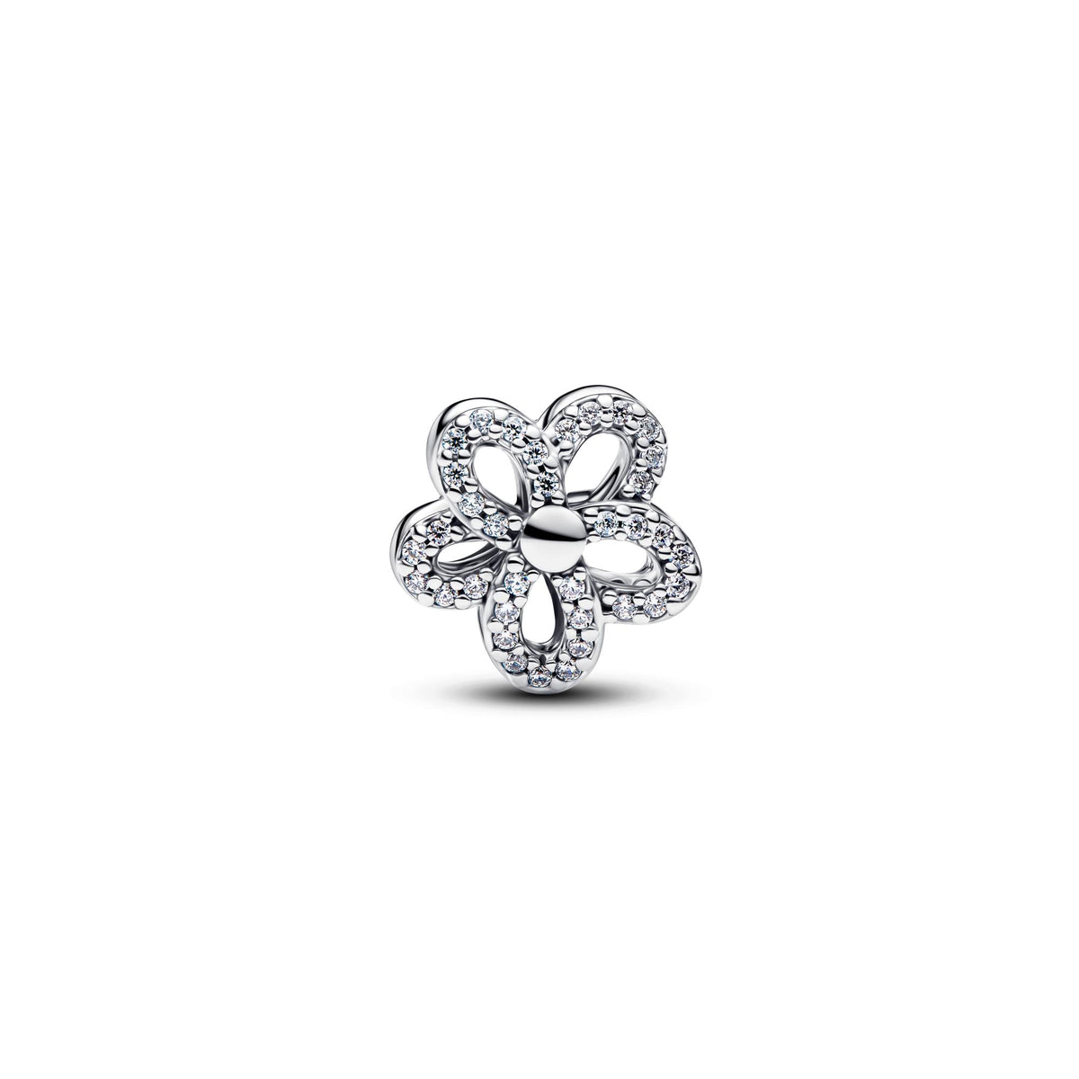 Pandora Moments Charm Ajouré Fleur Pavé 764480C01