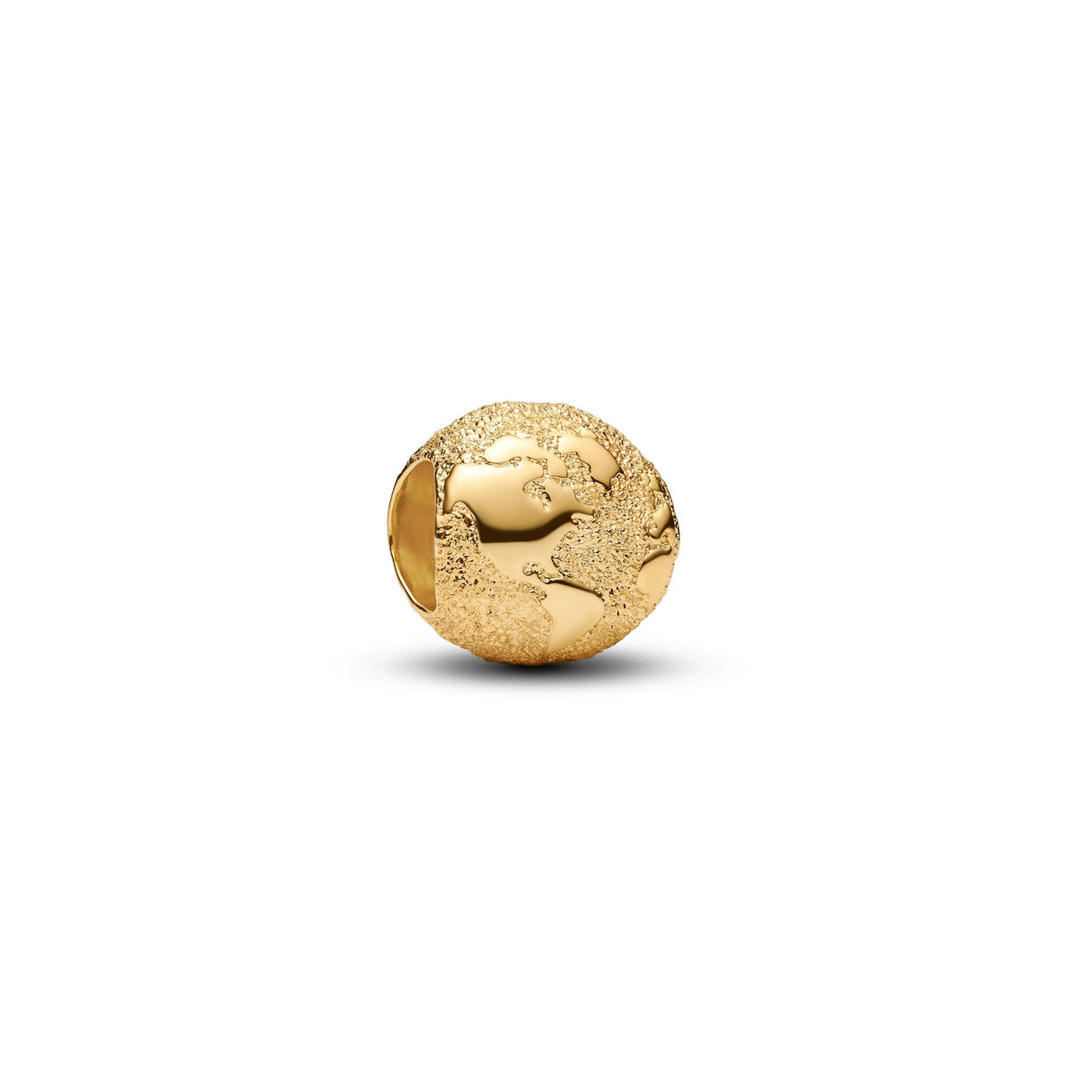 Pandora Moments Mini Charm Globe Texturé 764529C00