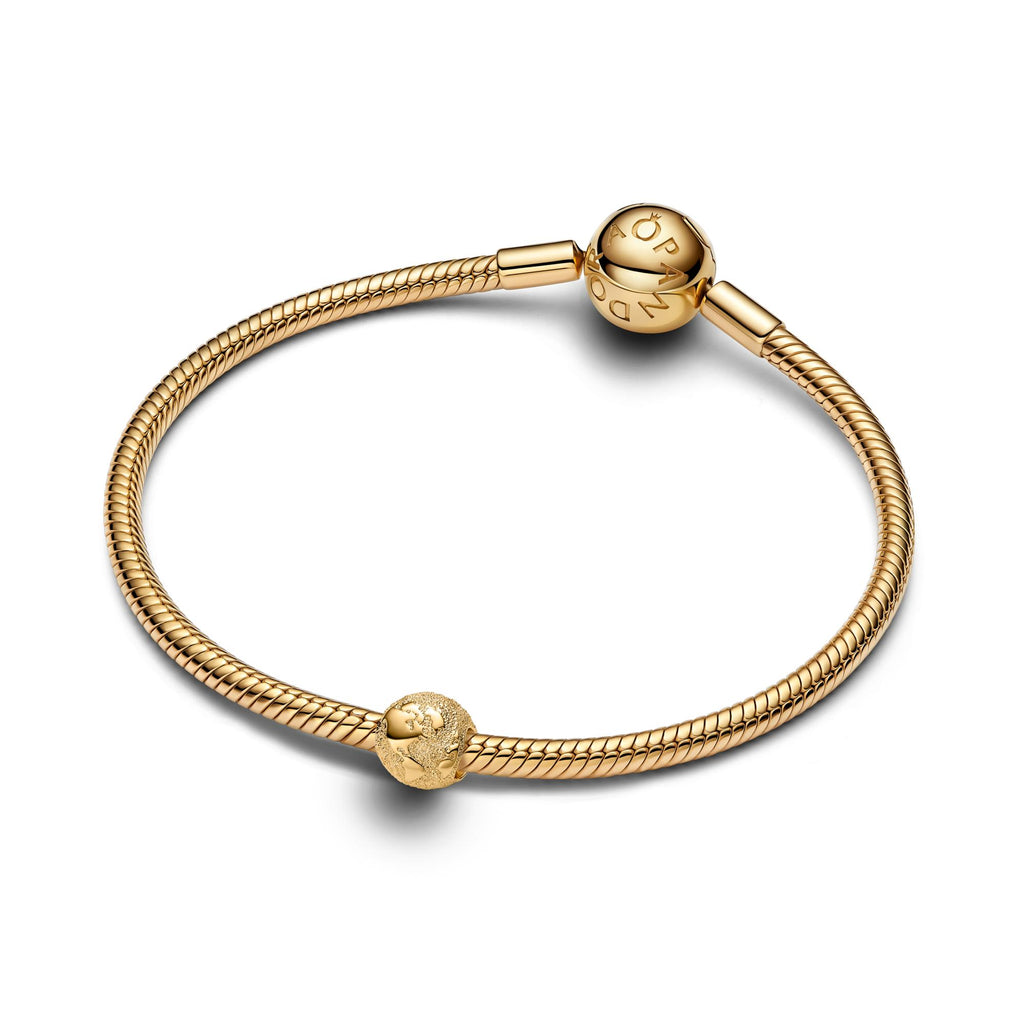 Pandora Moments Mini Charm Globe Texturé 764529C00