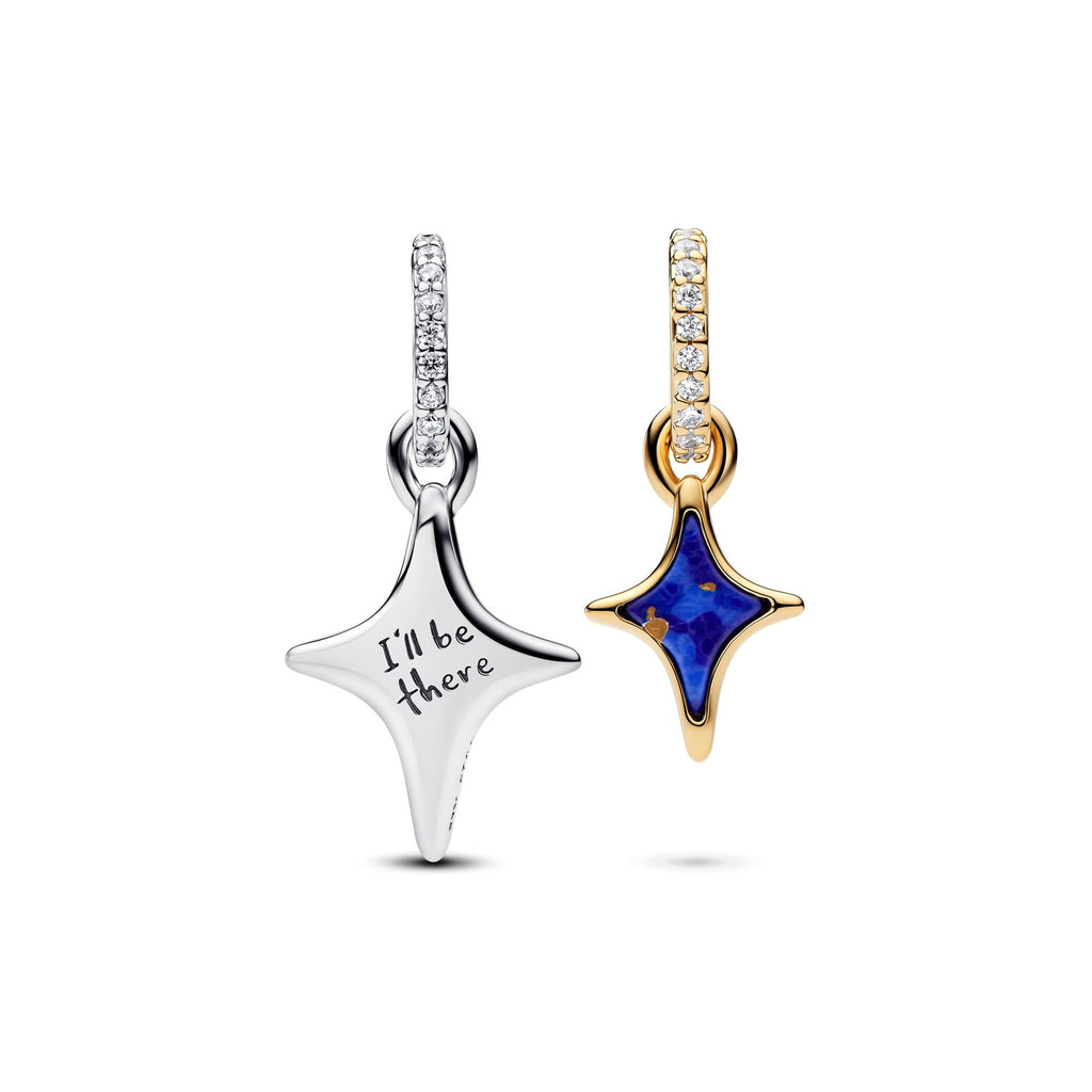 Pandora Moments Double Charm Pendant Étoiles Séparables 764945C01