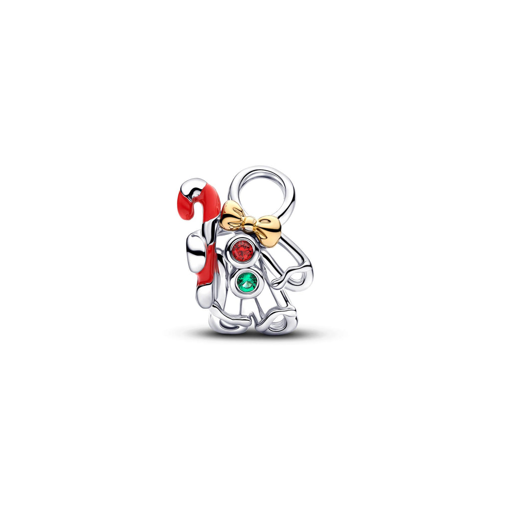 Pandora Moments Charm Ajouré Bonhomme en Pain d'Épices 764975C01