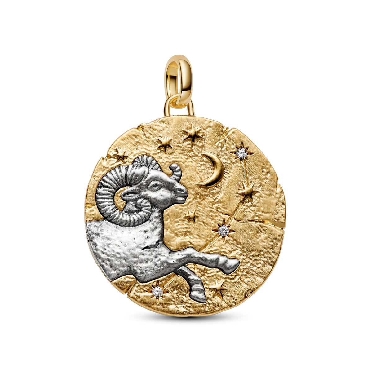 Pandora ME Charm Médaillon XL Zodiaque Bélier 764997C01
