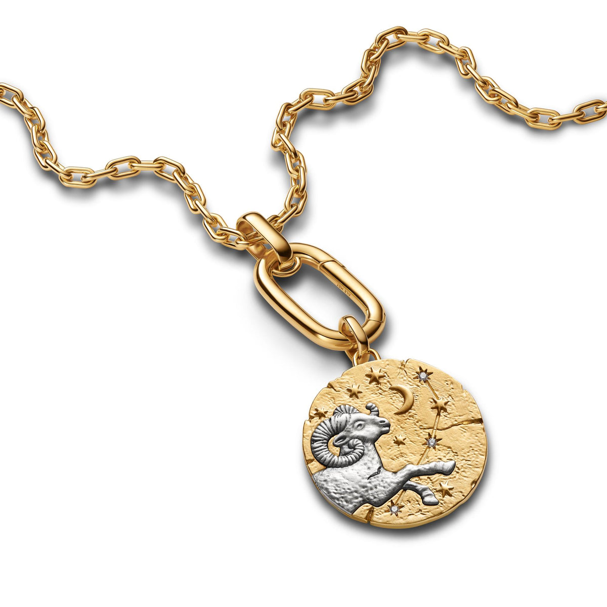 Pandora ME Charm Médaillon XL Zodiaque Bélier 764997C01