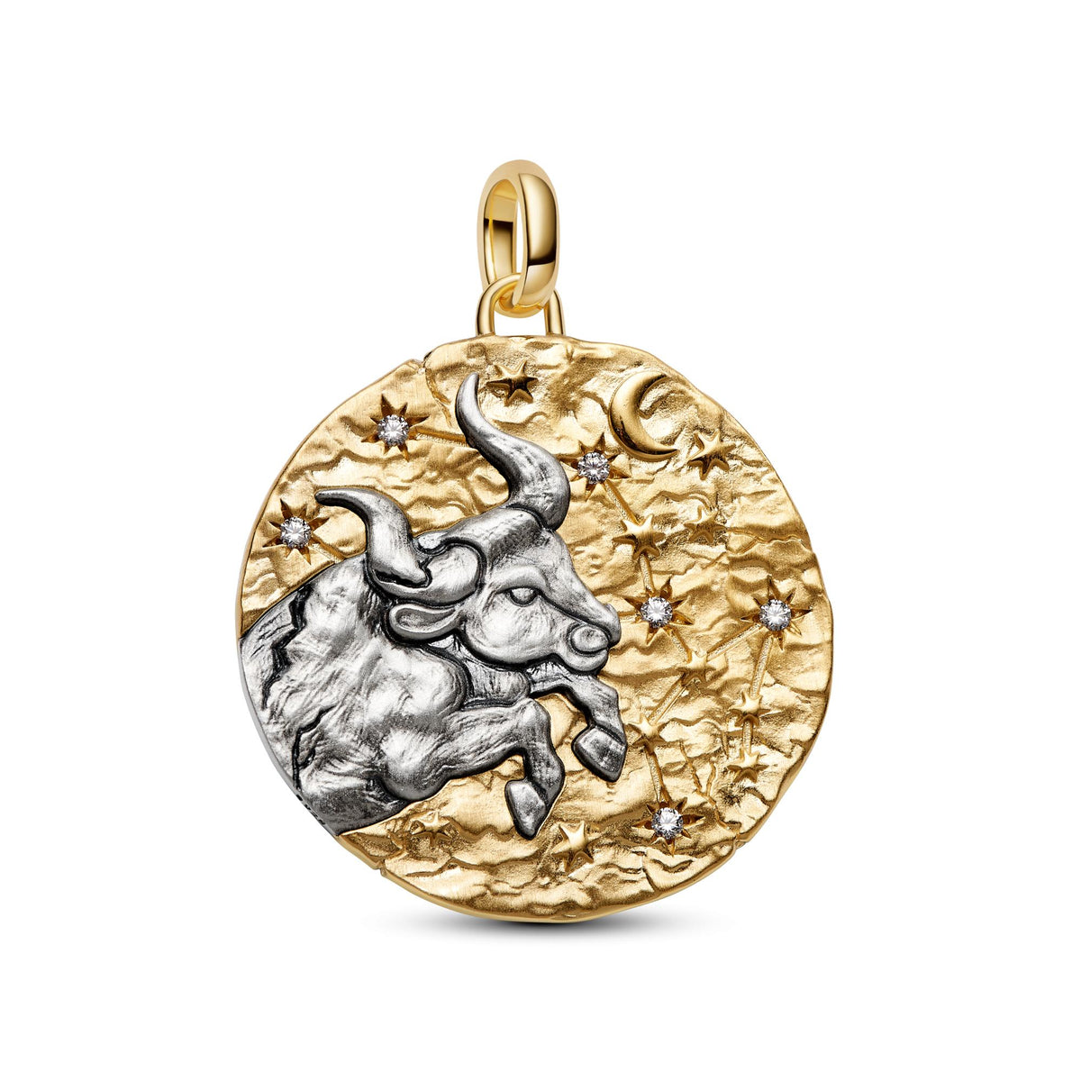 Pandora ME Charm Médaillon XL Zodiaque Taureau 764998C01