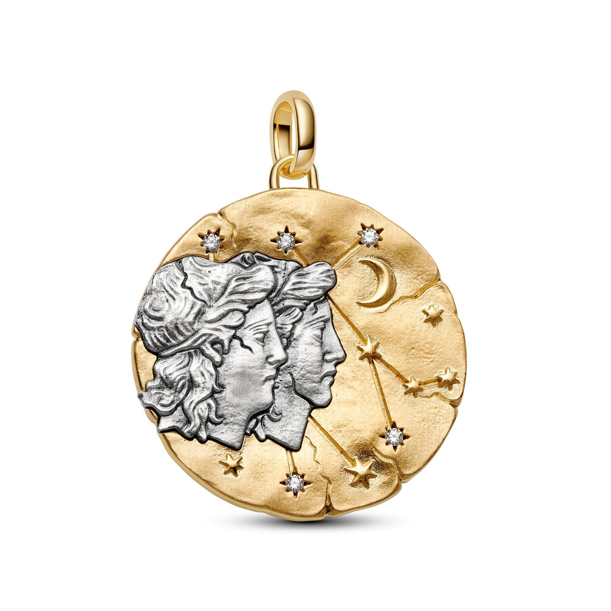 Pandora ME Charm Médaillon XL Zodiaque Gémeaux 765002C01