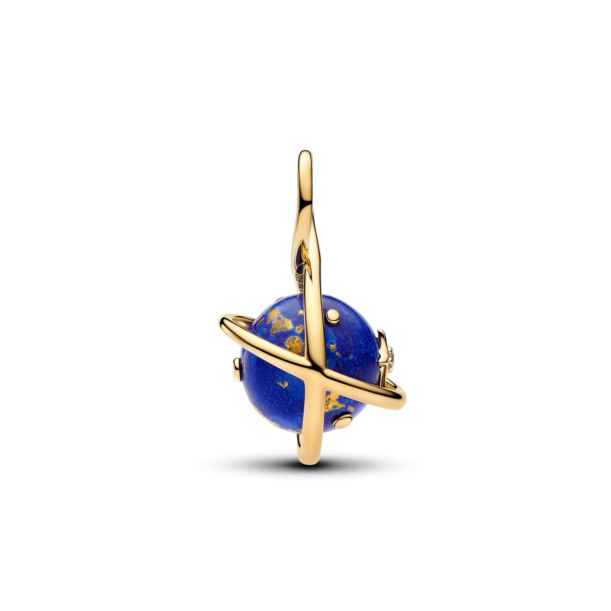 Pandora Moments Charm Pendant Planète Bleue Céleste Rotative 765032C01