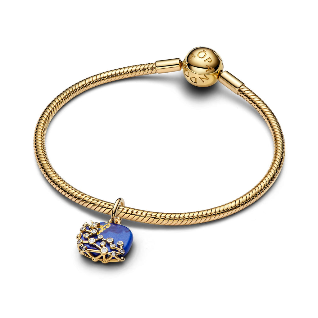 Pandora Moments Charm Pendant Constellation Bleue Céleste 765040C01