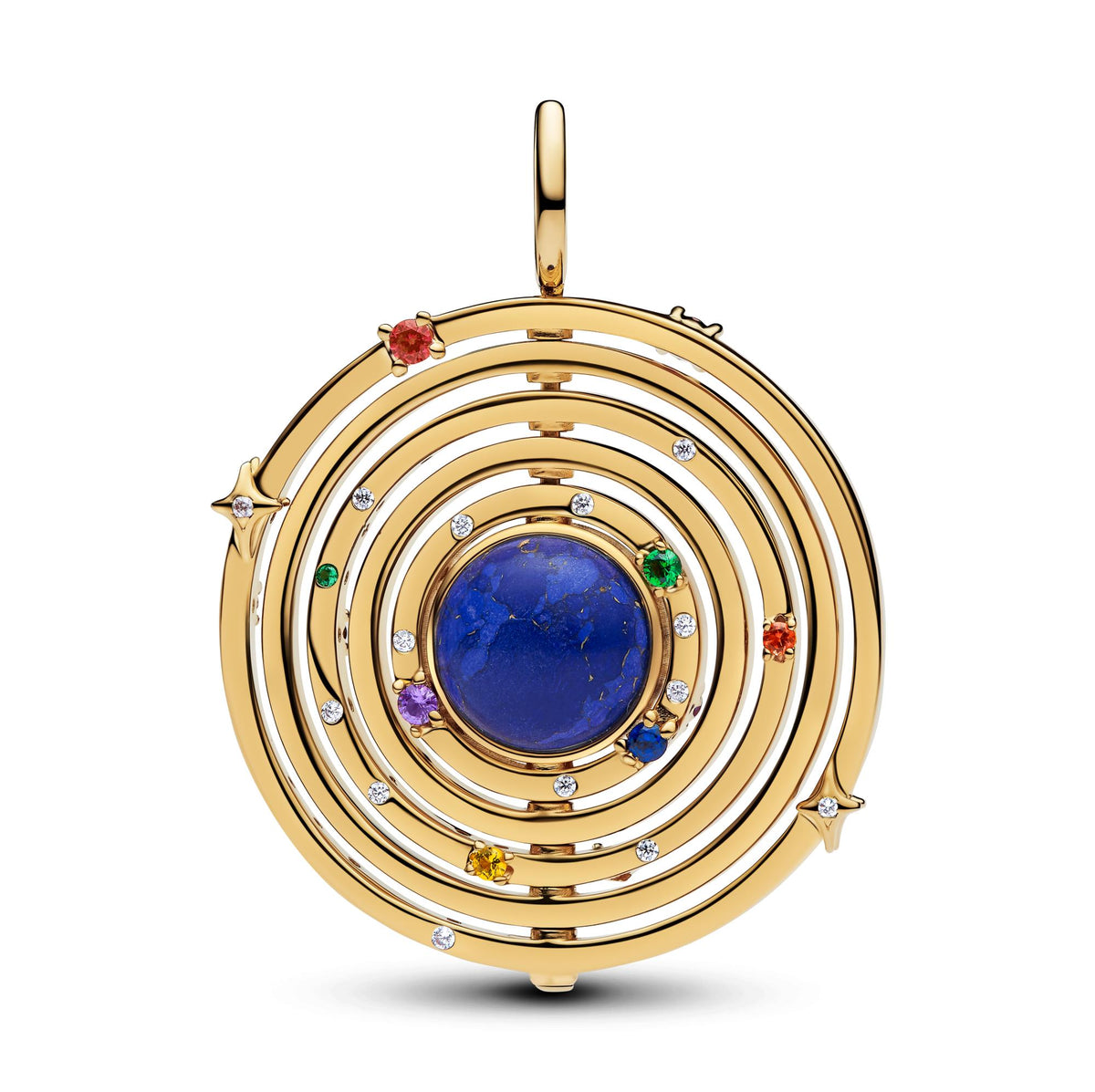 Pandora Moments Grand Charm Pendant Sphère Armillaire Rotative 765041C01