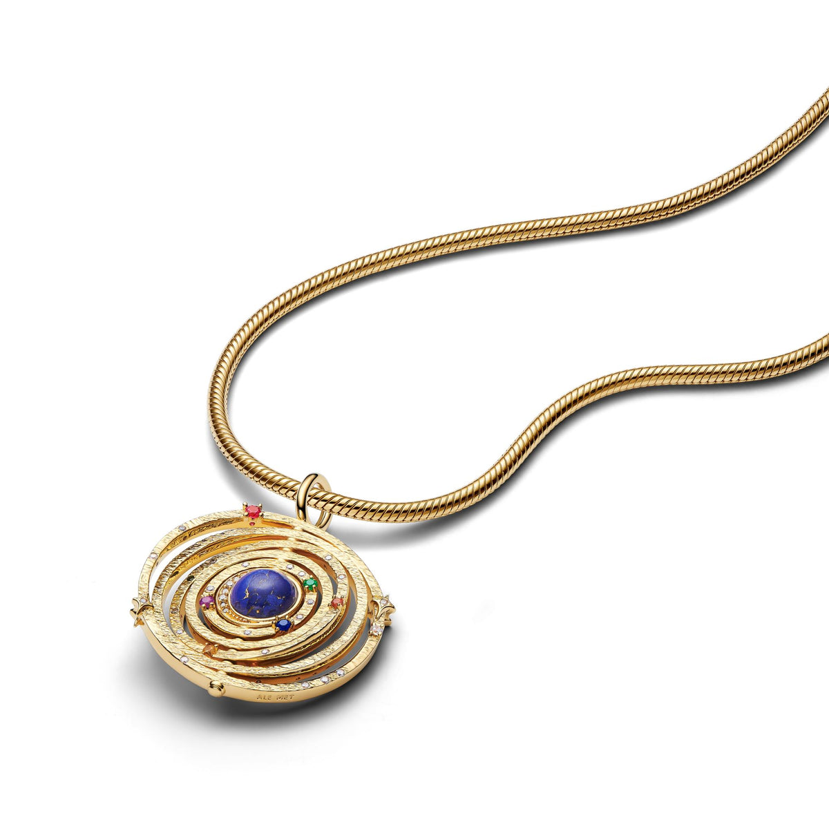 Pandora Moments Grand Charm Pendant Sphère Armillaire Rotative 765041C01