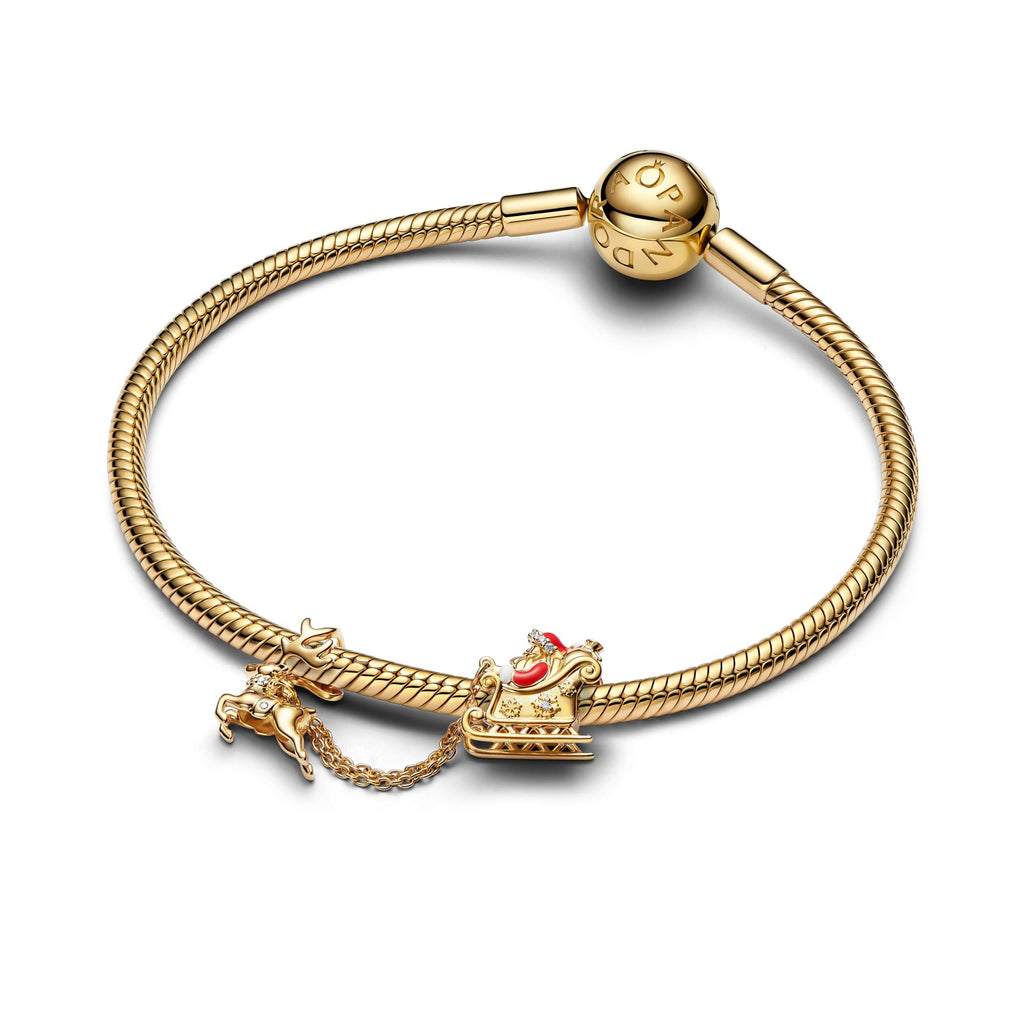 Pandora Moments Double Charm Traîneau du Père Noël 765056C01