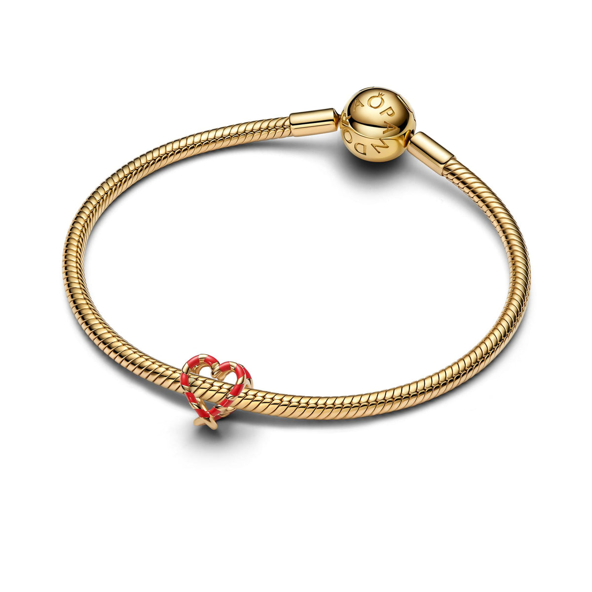 Pandora Moments Charm Ajouré Cœur Sucre d'Orge 765063C01