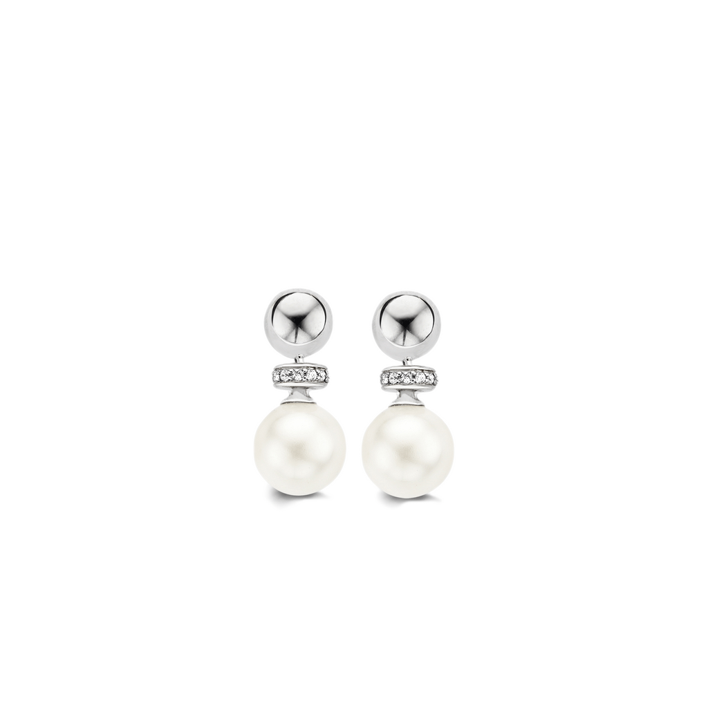 Ti Sento Milano Puces d'oreilles Perles 7680PW