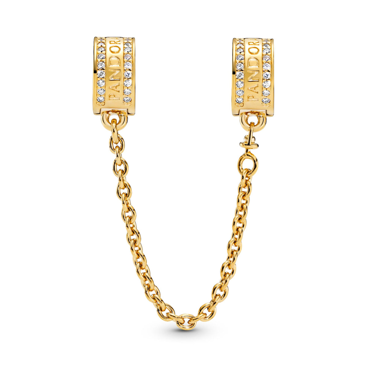 Pandora Moments Charm Clip Chaîne de Confort Signature 768642C01-05