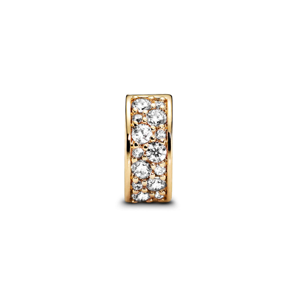 Pandora Moments Charm Clip Pavé Transparent 768658C01