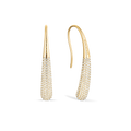 Bering Boucles d'oreilles pendantes Arctic Pavé 774-27-05