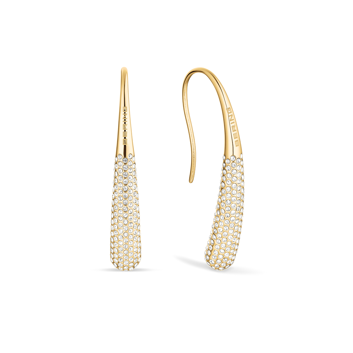 Bering Boucles d'oreilles pendantes Arctic Pavé 774-27-05