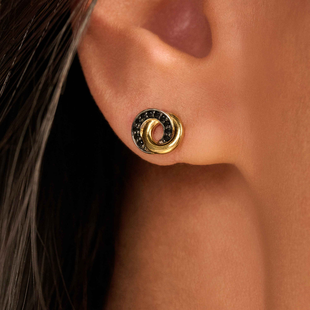Ti Sento Milano Puces d'oreilles Cercles 7784BY