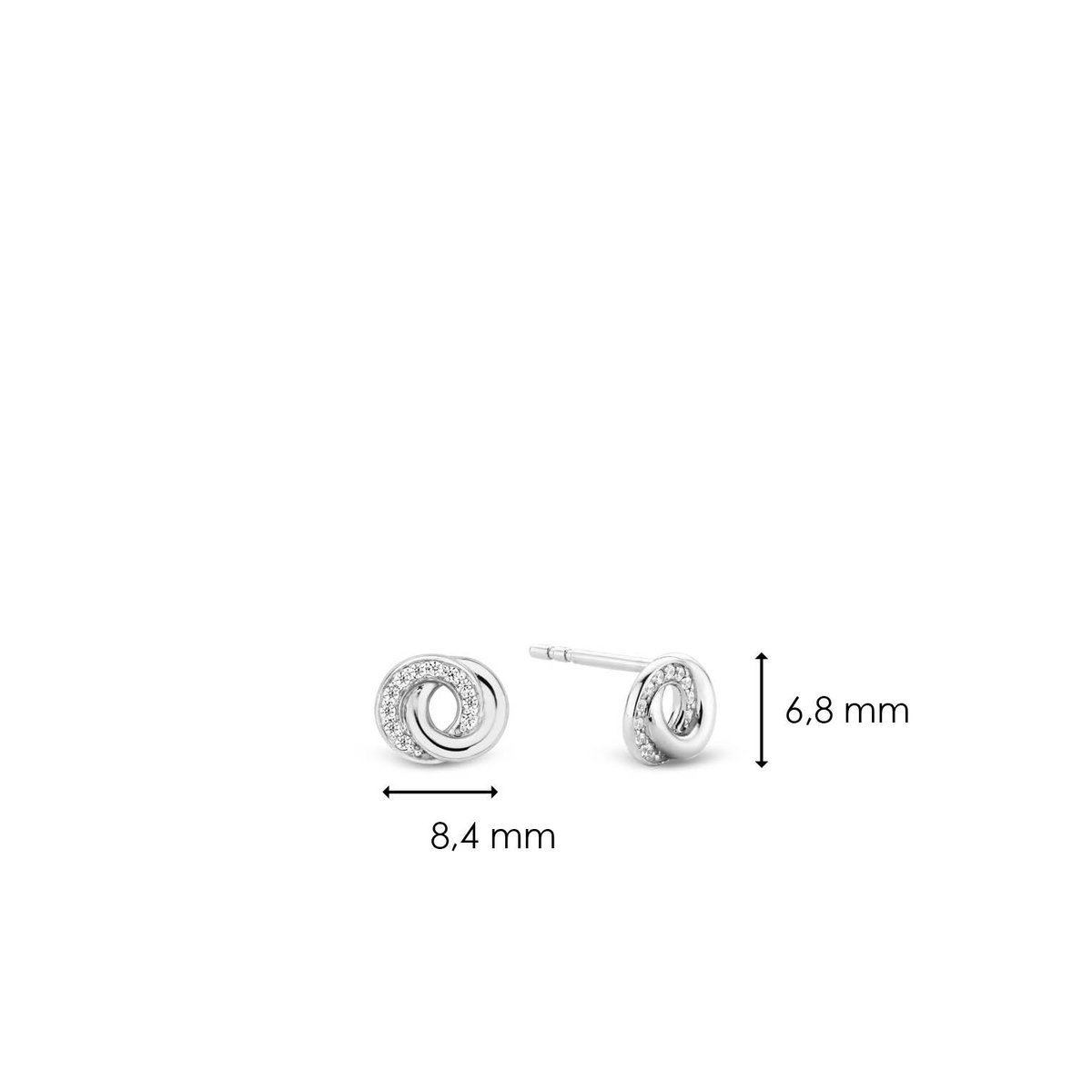 Ti Sento Milano Puces d'oreilles Cercles 7784ZI