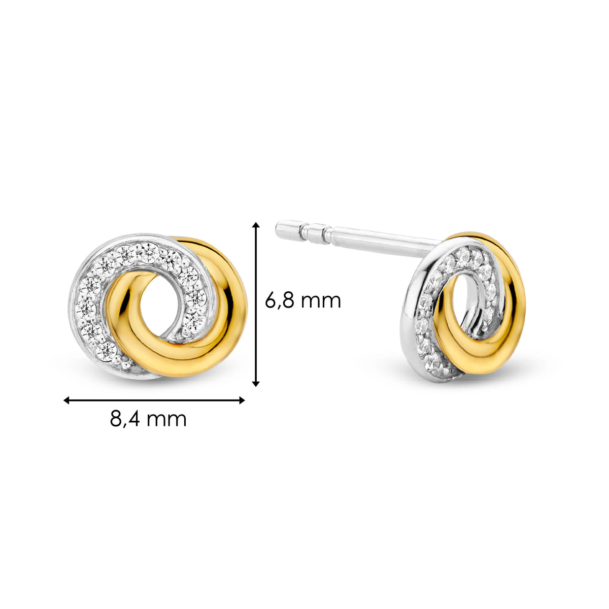 Ti Sento Milano Puces d'oreilles Cercles 7784ZY