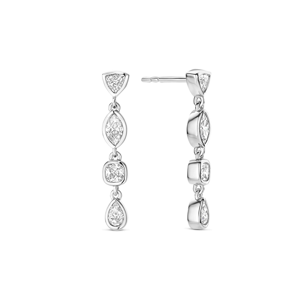Ti Sento Milano Boucles d'oreilles pendantes Classics 78003ZI