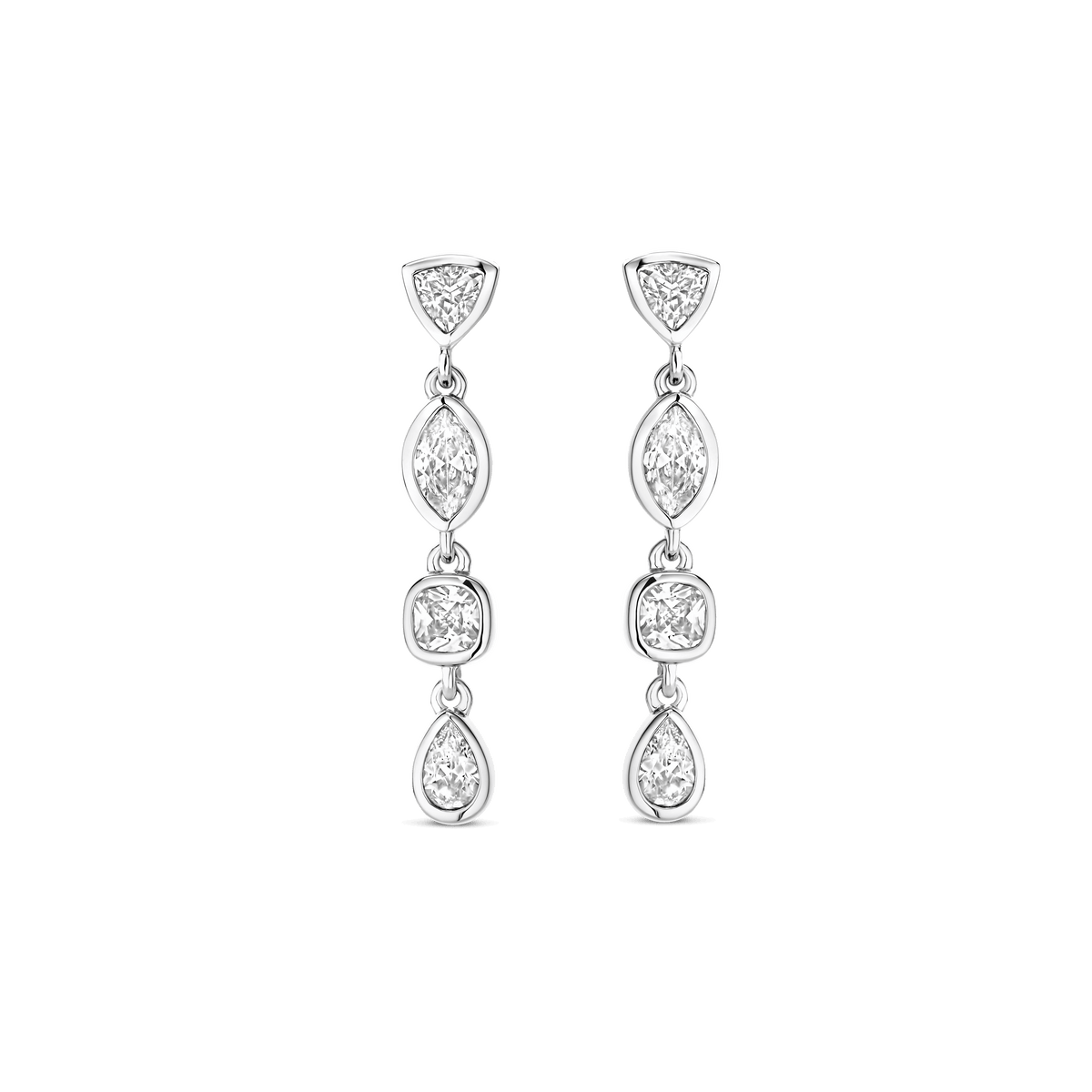 Ti Sento Milano Boucles d'oreilles pendantes Classics 78003ZI