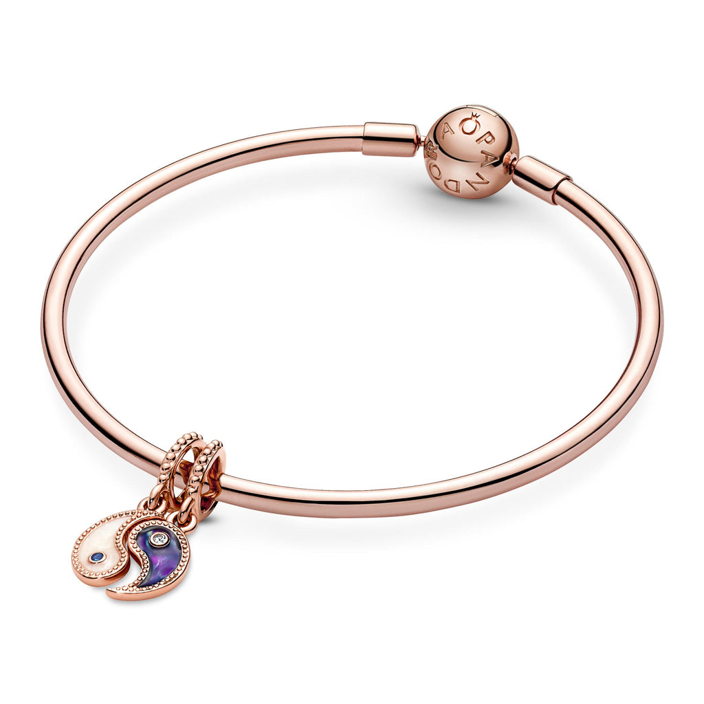 Pandora Moments Charm Pendant Scintillant Yin & Yang Séparable 780098C01