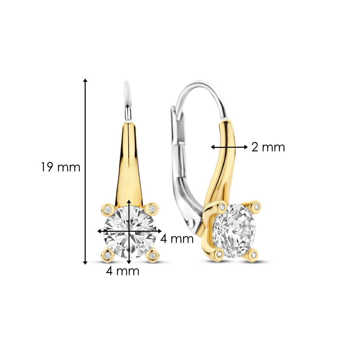 Ti Sento Milano Puces d'oreilles Classics 78009ZY