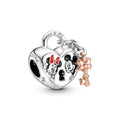 Pandora Disney Charm Cadenas Disney Mickey & Minnie 780109C01