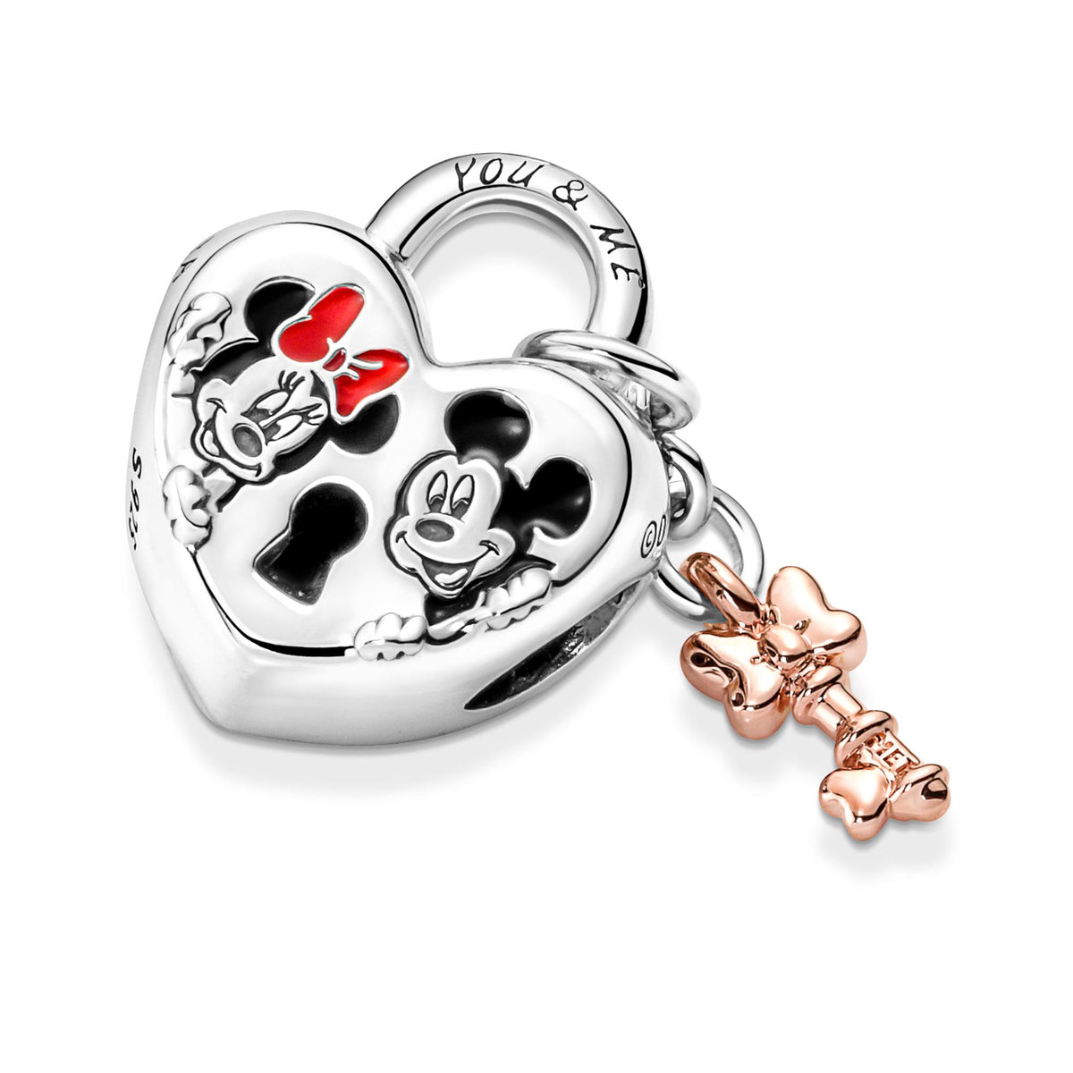 Pandora Disney Charm Cadenas Disney Mickey & Minnie 780109C01