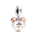 Pandora Disney Charm Pendant Double Disney Mickey 780112C01