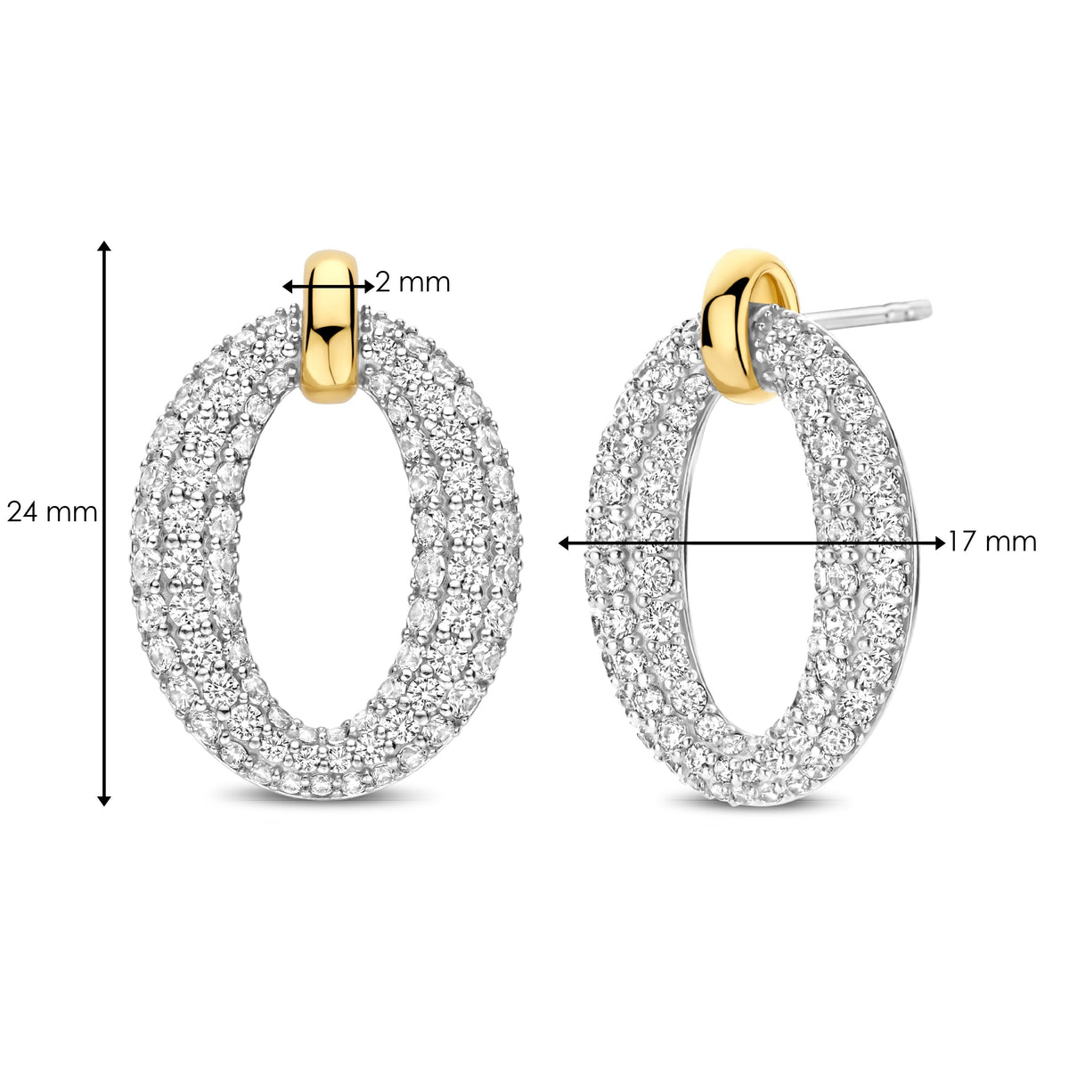 Ti Sento Milano Puces d'oreilles Classics 78014ZY