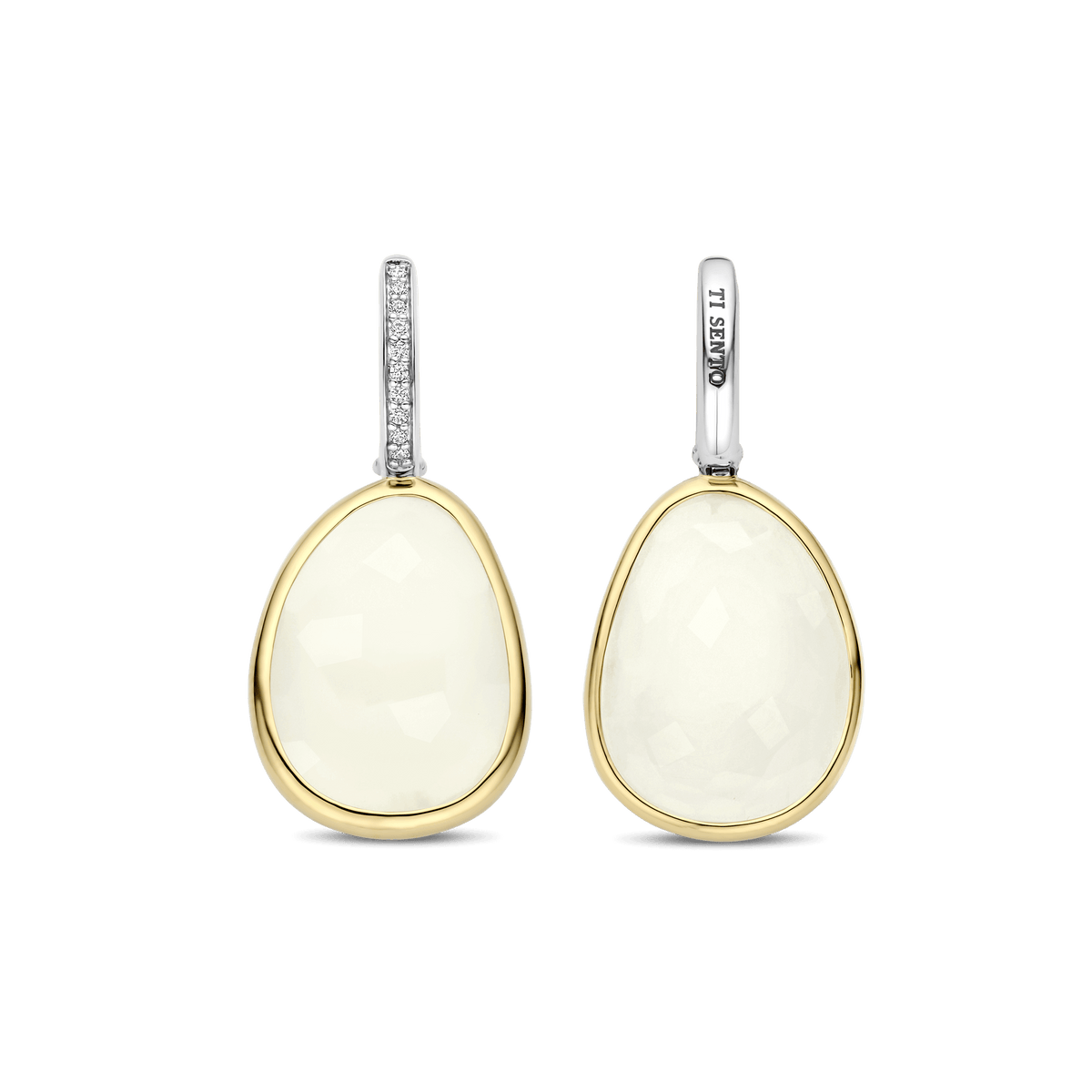 Ti Sento Milano Boucles d'oreilles pendantes Pebble 78026MW