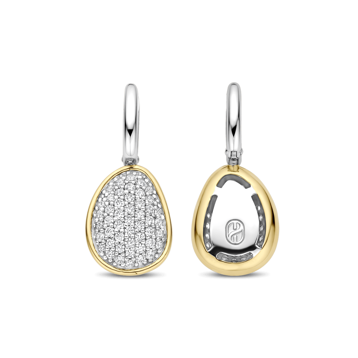 Ti Sento Milano Boucles d'oreilles pendantes Pebble 78027ZY